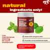 Natural ingredients only! Low maintenance no more mouthwash! 22 happy teeth and gums clean 100% natural mint extract