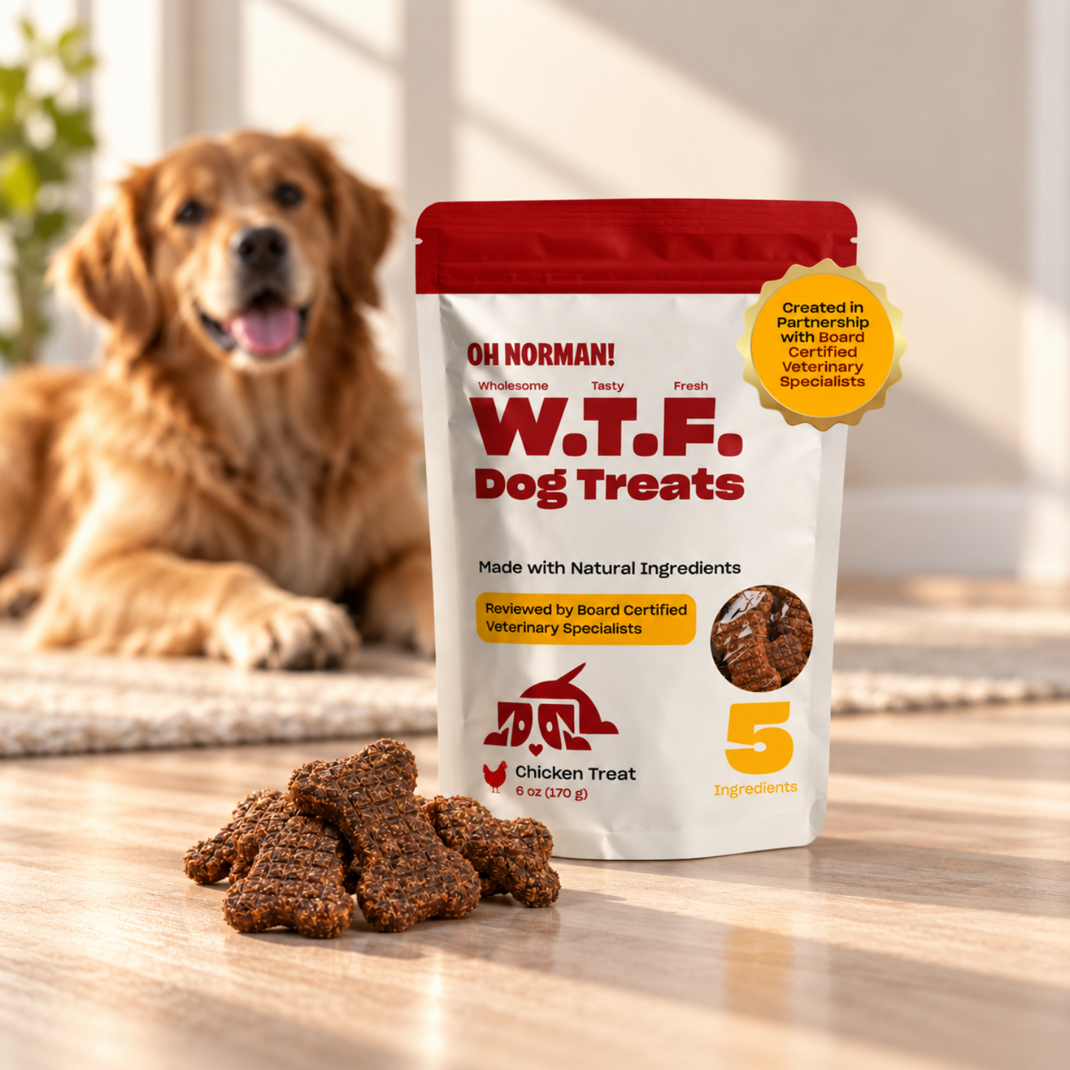 WTF Dog Treats: Chicken Treats