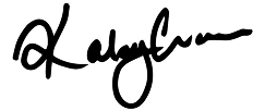 Kaley Cuoco Signature