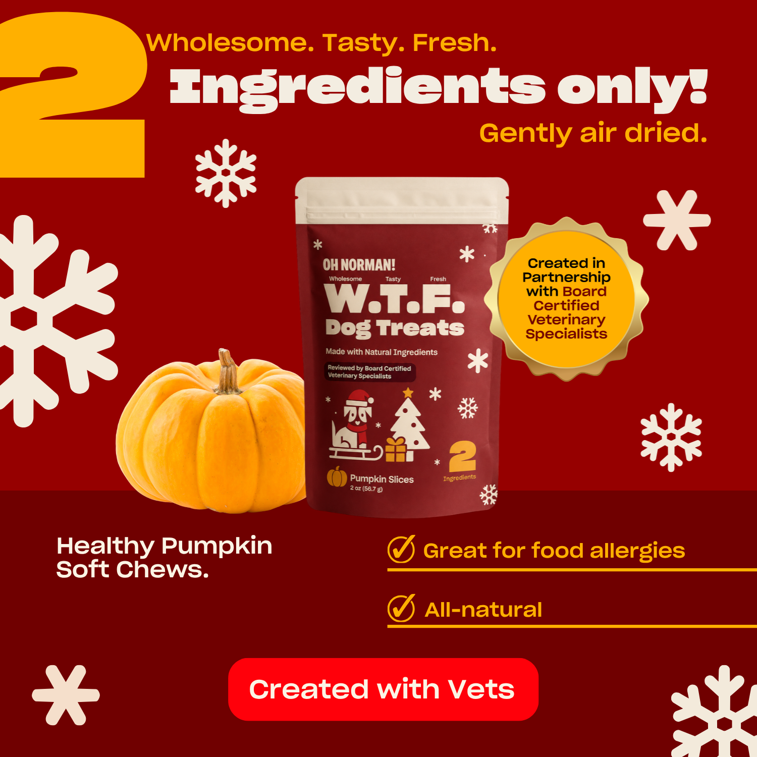 WTF HOLIDAY Treats: Pumpkin Slices